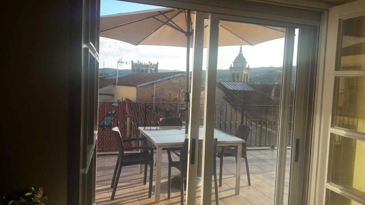 Apartamento Con Terraza En El Casco Historico Ourense Dış mekan fotoğraf